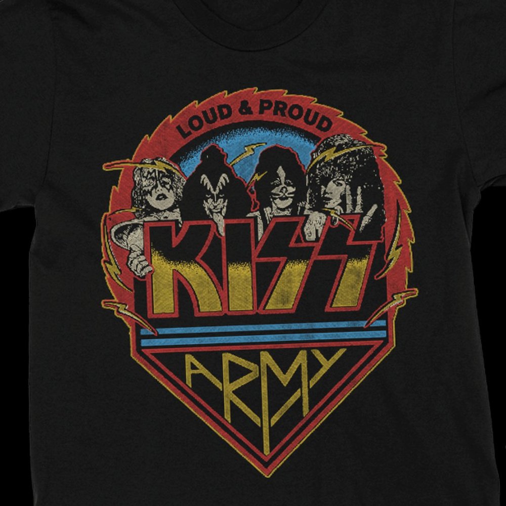 Kiss Army T-Shirt size Large